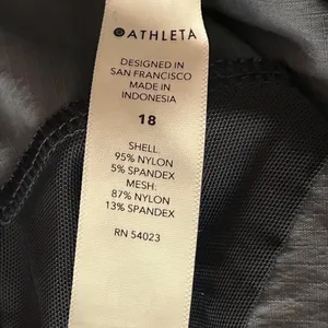 Athleta Trekkie North Printed Short Women's Size 18‎ Blue Athletic thumbnail 4