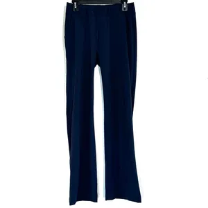 Athleta 4 S Venice High Rise Wide Leg Pant Navy Blue Pull-on Lightweight thumbnail 5