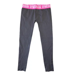 Gymshark Leggings Women M Charcoal Gray Pink Low Rise Yoga Workout Gorpcore‎ thumbnail 4