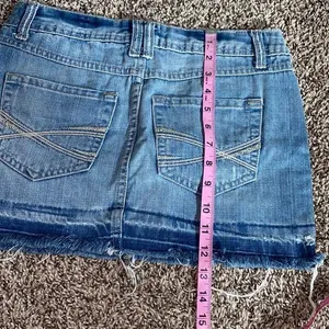 5/$30 🎈 Aeropostale y2k mini denim skirt size 1/2 thumbnail 6