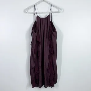 Urban Outfitters kimchi blue lightweight ruffle mini dress size medium thumbnail 3
