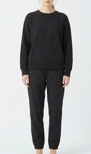 Naked Wardrobe Mens Black Sweatshirt and Joggers 2 Piece Lounge Set M thumbnail 1