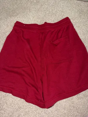 Old Navy Maroon Drawstring Athletic Shorts thumbnail 2