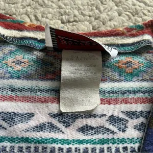 Vintage Bonkers In California Vest Navajo Western Native American Women Size M thumbnail 4