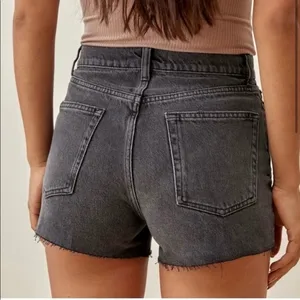 Reformation Charlie High Rise Jean Short in Havana Wash Size 27‎ thumbnail 13