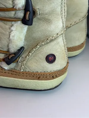 Merrell Spirit Tibet Timber Boots Womens 8 Shearling Leather Winter thumbnail 9