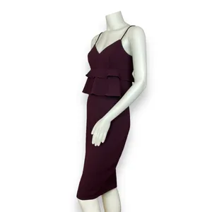 Gianni Bini Molly‎ Dress Women Size 2 Peplum Ruffle Waist Strappy NWT Small Flaw thumbnail 12