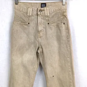 Ladies' BDG Cowboy Jeans Khaki Colored Denim Size 25 thumbnail 4