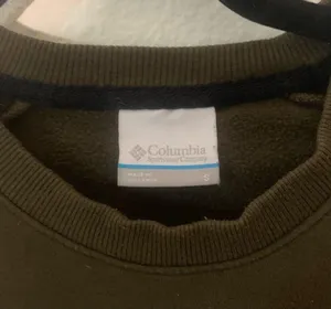 Columbia Green Crewneck Sweatshirt Size Small thumbnail 4