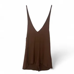 NEW Somedays Lovin Lost Lovers Women’s Light Brown Waffle Knit Romper — SMALL thumbnail 4