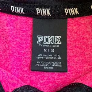 PINK Victoria’s Secret medium 1/4 zip pullover top thumbnail 3