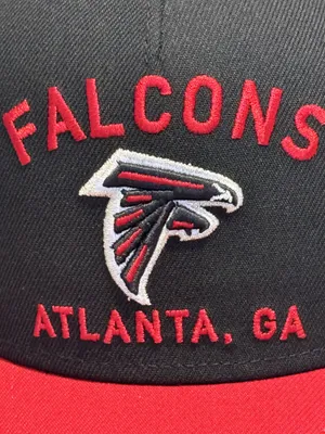 New Era Adults' Atlanta Falcons Draft 9Forty adjustable Cap thumbnail 3