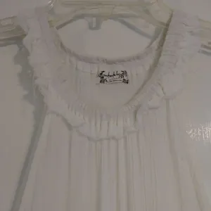 Free People Go Lightly White Handkerchief Hem High Neck Sleeveless Midi Dress thumbnail 4