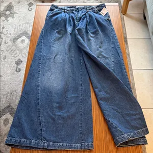 We The Free Wide Leg Blue Jeans! thumbnail 7