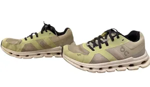 On Running Cloudrunner Women's Shoes White/Green Size 7.5 Athletic Sneakers thumbnail 1