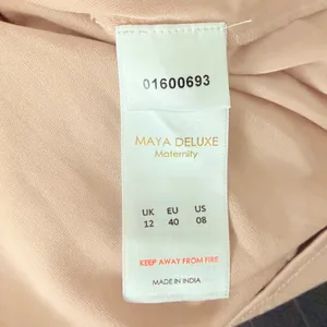 Maya Deluxe Maternity Sequin Tulle Maxi‎ Dress muted Blush Pink Size 8 fairycore thumbnail 8
