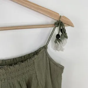 Joie‎ Womens Green Lillianna Mini Dress Size XXS Boho Earthy Casual Summer Boho thumbnail 3