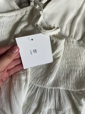 Tank Top To Die For White Size M thumbnail 5