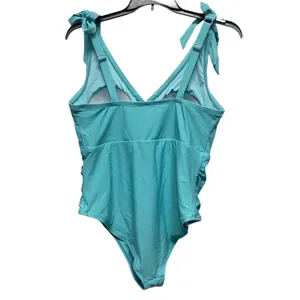 CUPSHE Woman's Sz 2X Teal‎ Blue Cut Out One Piece Swimsuit Padded thumbnail 4