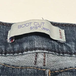 Levi’s‎ Boot Cut 515 Womens Size 8S 8 Short 29 Blue Denim Jean Five Pockets thumbnail 2