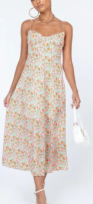 Amara Midi Dress Multi thumbnail 1