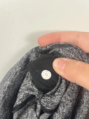 Lululemon athletica grey heather leggings size 10 thumbnail 5