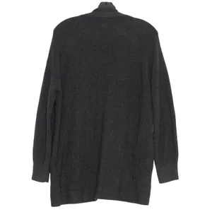Lululemon Womens Cardigan Sweater Merino Wool Ribbed Long Wrap Gray Size 4 EZ thumbnail 2
