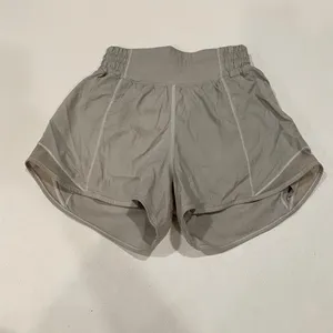 Lululemon Speed Up Shorts Size 0 Gray High Rise Running Athletic thumbnail 3