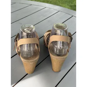 Dansko Tinsley Tan Nude Leather Strappy Clog Sandals Women Size 40 US 9 thumbnail 4