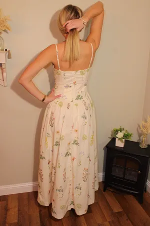 Floral Maxi Dress Multi thumbnail 4
