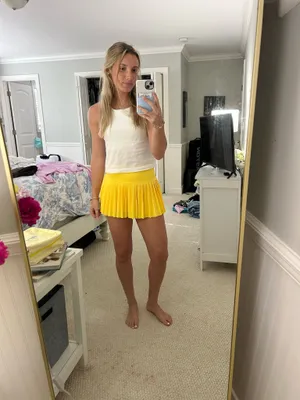SheIn Yellow Skirt thumbnail 5