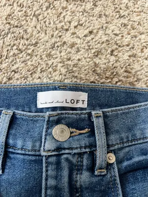 Loft the slim flare high rise jeans thumbnail 5