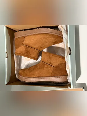 SO‎ Brown Suede Faux Fur Lined Ankle Booties thumbnail 9