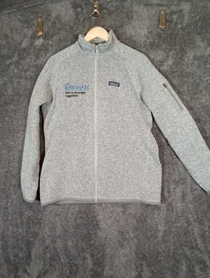 Patagonia Womens Better Sweater 1/4zip Fleece Gorpcore Birch White Grey Sz Xl thumbnail 8