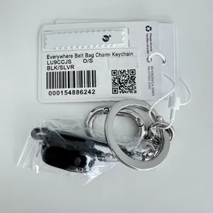 Everywhere Belt Bag Key Charm Black/Silver thumbnail 8