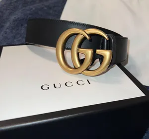 Gucci 2015 Re-Edition Wide Leather Belt thumbnail 1
