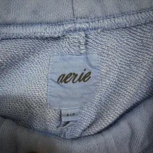 Aerie Small Straight-Leg Blue Sweatpants thumbnail 2