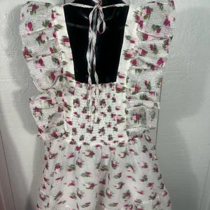 BUDDY LOVE Womens Maddison Ruffle Sleeves Short Dress Size Small EUC thumbnail 7