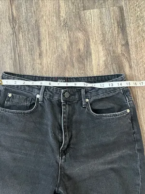 BDG Urban Outfitters Black Flare Leg Raw Hem Crop Women’s Jeans, size 29 ^ thumbnail 5