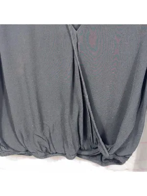 Forever 21 Medium Black Long Sleeve Blouse thumbnail 2