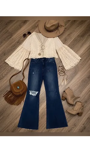 Buckle Hidden Jeans thumbnail 2