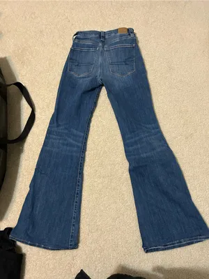 American Eagle Outfitters Women's Blue Bootcut Jeans thumbnail 2