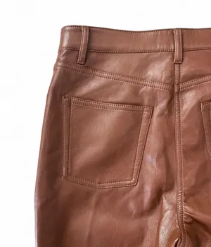 Aritzia Wilfred Melina Vegan Leather Straight Leg Pant thumbnail 5