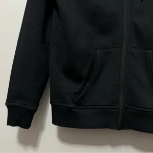 Primark Cares Black Zip Up Drawstring Hoodie Sweatshirt Size USA S thumbnail 4