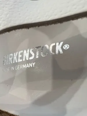 Birkenstock Gizeh Big Buckle White Leather Sandals Women’s 8 EU 39 Regular NIB thumbnail 12