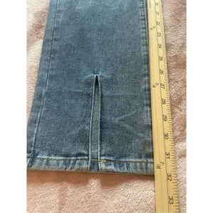 NWT Commense Split Hem Jeans Size M Blue Size M thumbnail 8