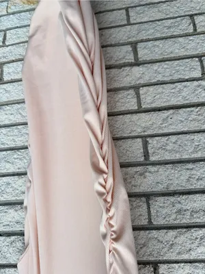 SHEIN Sleeveless Ruched Side Midi Dress - Blush thumbnail 2