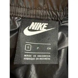 Nike Womens Windbreaker Skirt Black Pink Green Logo Small Elastic Waist‎ Pocket thumbnail 6
