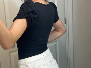 Free People Black Bodysuit thumbnail 2