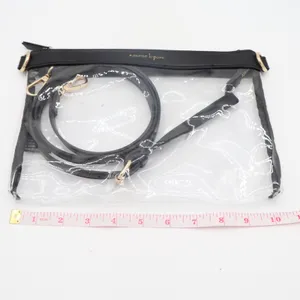 Nanette Lepore Womens Handbag Clear Transparent Adjustable Strap Crossbody Bag thumbnail 4
